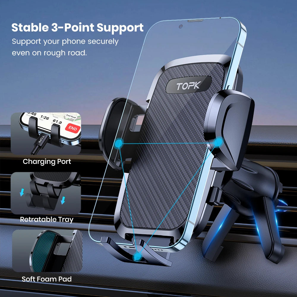 Universal Car Phone Holder by Snagg A Phone Holder