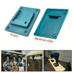 Cordless Drill & Power Tool Wall Mount Holder Compatible with Makita, DeWalt, Bosch & Milwaukee 18V Tools