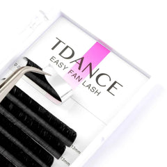 Professional 10 Piece Self-Fanning Eyelash Set – Rapid Blooming Extension Kit