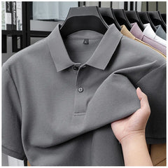 Premium 100% Cotton Polo Shirt | Silk-Like Finish Smart Casual Essential