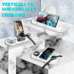 Samsung 3-in-1 Travel Wireless Charging Station | Galaxy Z Flip Fold S25 S24 Watch 8 7 Buds 3