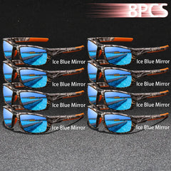 8PCS UV400 Safety Outdoor Sport Sunglasses by Snagg It Sunglasses