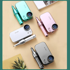 Professional 35,000 RPM Ultra Portable Electric Nail Drill – 4500mAh High-Capacity Rechargeable Manicure Station