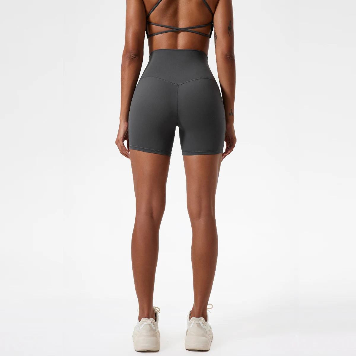Women's High Waist Push-Up Gym Shorts | Super Soft Fabric Yoga Cycling Workout Sports Leggings