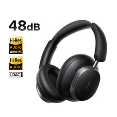 Wireless ANC Headphones | Bluetooth Over-Ear Hi-Res Headset (120H Playtime) by Snagg A Headphone