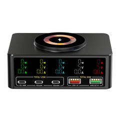 220W GaN USB-C Desktop Charging Station | QC3.0 140W Fast Charger for iPhone MacBook Air Laptop