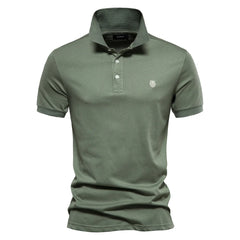 100% Cotton Embroidery Polo | Essential Summer Social Casual