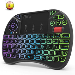 X8 Mini 2.4GHz Wireless Keyboard - 8 Color RGB Backlit & Multimedia Controller