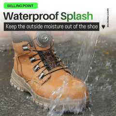 Waterproof Men’s Safety Boots – Steel Toe Work by Snagg A Shoes
