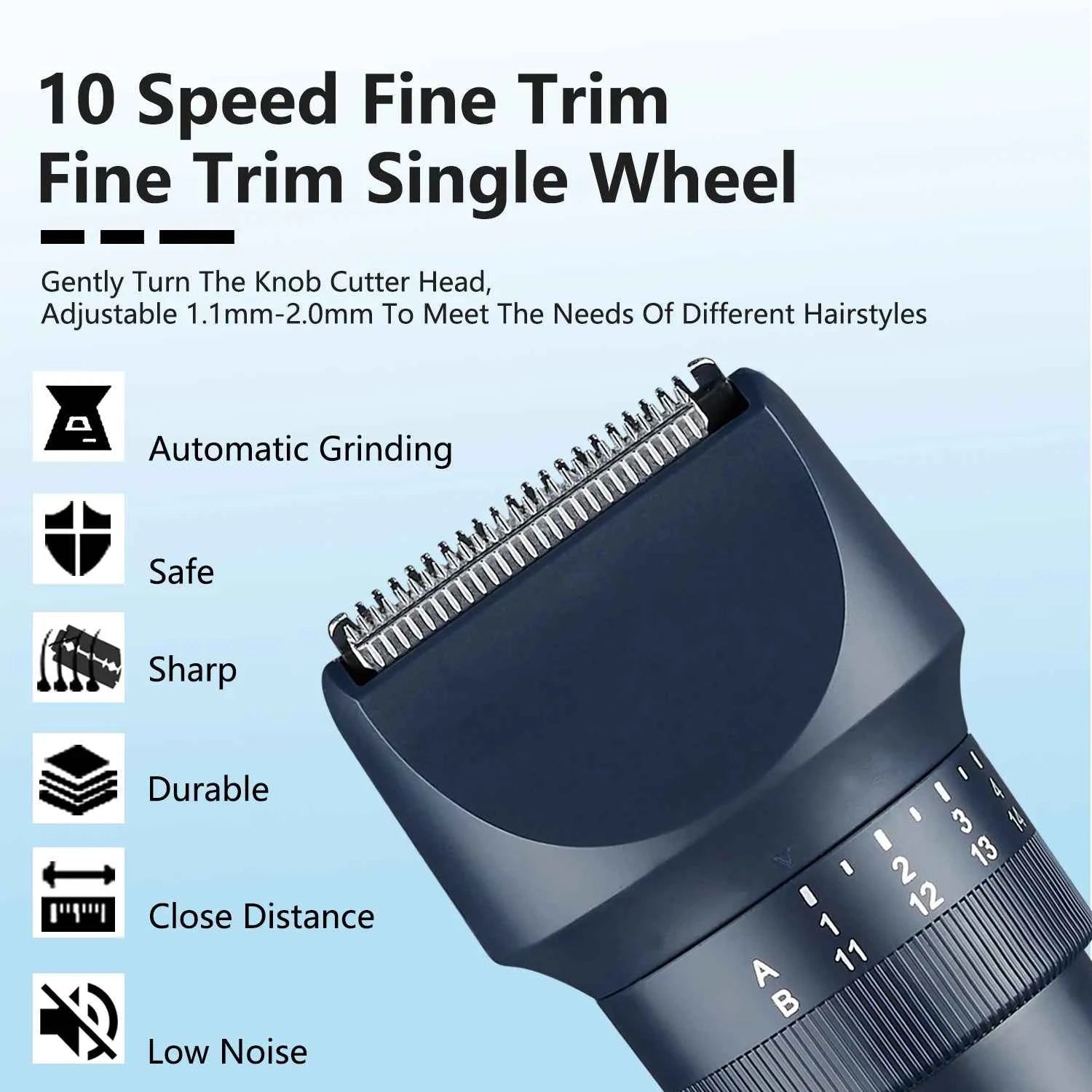Professional 5 in 1 Complete Body Grooming System – IPX6 Waterproof Cordless Shaver & High Precision Trimmer Kit