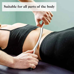 Professional Stainless Steel Gua Sha Massager – Deep Tissue Fascia Scraping & Muscle Recovery Tool