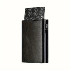 Men’s RFID Pop-Up Wallet with Zipper Coin Purse by Snagg It Wallet