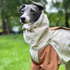 Winter Snow Guard 4 Legged Plush Dog Jacket