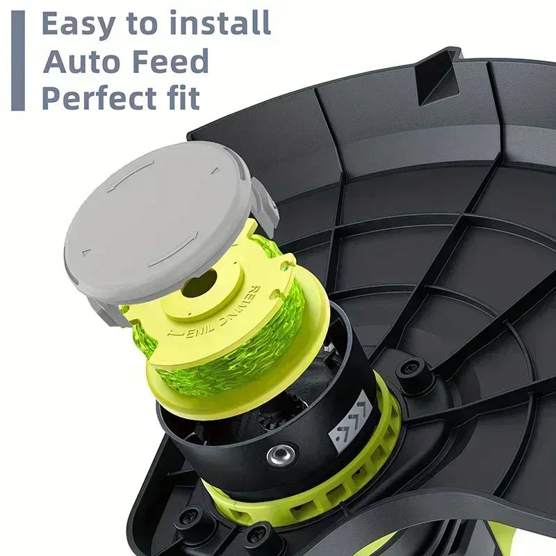 0.08” Twisted Weed Trimmer Line Compatible with Ryobi ONE+ Trimmers - String