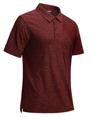 Men's Performance Dry-Fit Polo | Lightweight Summer Sports & Work Shirt