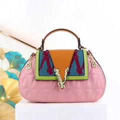 Embroidery Diamond Shell Purse by Snagg It Purses
