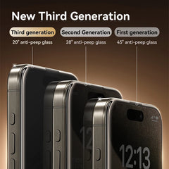 Privacy Screen Protector for iPhone Series by Snagg A Screen Protector