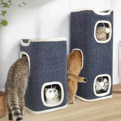 3-Tier Cat Bed & Hideaway House - SnaggIt