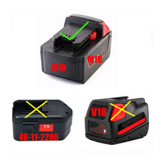 High Intensity LED Work Light & Power Station - 6000K Portable Spotlight for 18V Battery Platforms