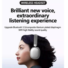 Stylish Wireless Bluetooth Headphones (Long Battery Life) by Snagg A Headphone
