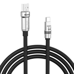 USB-A to USB-C Fast Charging Cable 15W 3A | Liquid Silicone Soft Cable 1.2M/2M for Samsung Xiaomi Huawei