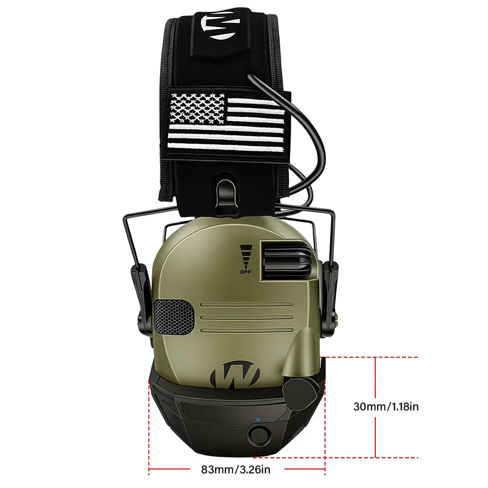 Electronic tactical shooting earmuffs – image 6