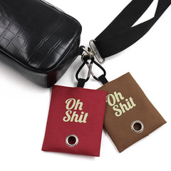 Premium Canvas Waste Bag Dispenser | Durable & Eco Friendly Travel Pouch