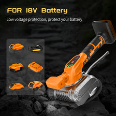 Cordless Tile Vibrator | 75KG Suction Capacity & 5-Speed Professional Leveling Tool Compatible With Dewalt 20V Battery