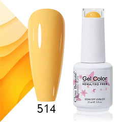 Professional 15ml HEMA & TPO-Free Gel Polish – High-Performance Semi-Permanent Varnish for Sensitive Skin