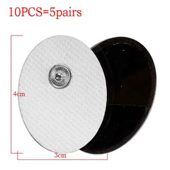 Electric TENS EMS Electrode Pads – Reusable Gel Therapy Replacement Pads