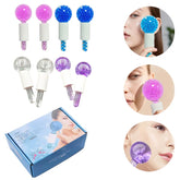 2PCS Ice Roller Balls – Cryo Facial Cooling Globes for Puffiness, Tightening & Glow