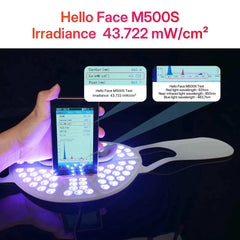 Wireless Near-Infrared and Red Light Therapy Facial Mask