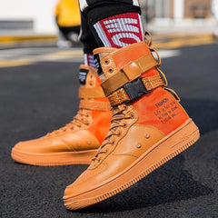 Punk Style High-Top Boots by Snagg A Shoes