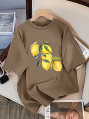 Lemon's Print Womans Streetwear T-Shirt