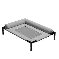 Portable Cooling Cat Bed with Slope Headrest by Snagg A Pet Bed