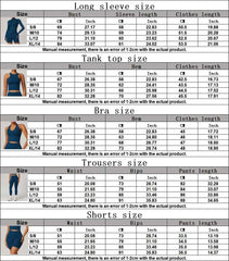 Women's 2/3/4-Piece Seamless Yoga Set | Long Sleeve Tracksuit Sports Bra Gym Leggings Activewear