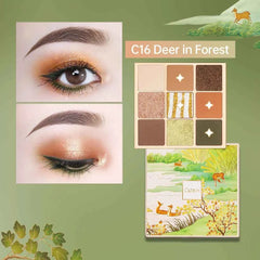 Signature 9 Color Eternal Love Palette – Shade C16 Professional Matte & Shimmer Collection