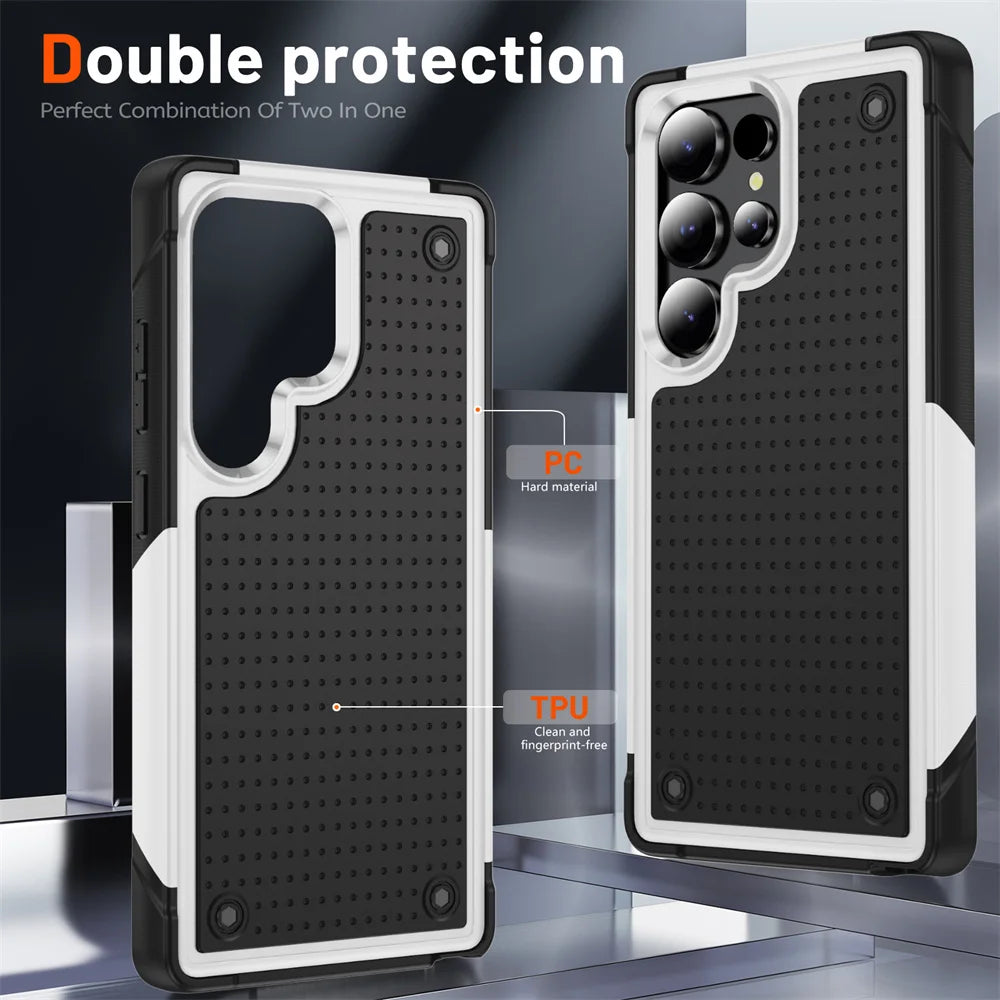 Shockproof Contrast Color Bumper Case – for Samsung Galaxy S23 Series - Phone Cases & Covers