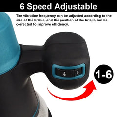 6 Speed High Performance Tile Tiling Machine | 200KG Enlarged Suction & Leveling Tool Compatible With 18V Makitya Batteries