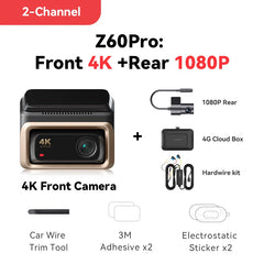 4K Flagship Dash Cam | True UHD, Dual Sony Sensors & AI Night Vision
