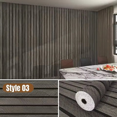 Thick Wood Grain Self-Adhesive Wall Sticker by Snagg A Wall Sticker