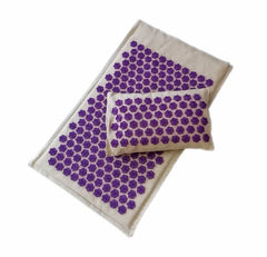 Premium Nature Linen Acupressure Set | Coconut Fiber & Buckwheat