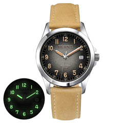 BERNY AM7110VM Frosted Dial Automatic Watch - SnaggIt