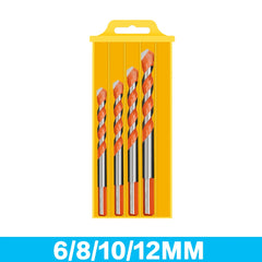3-12mm Multifunctional Triangle Glass Drill Bit Set