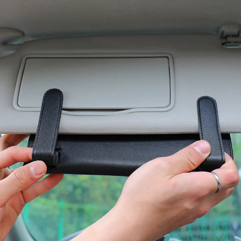 Car Sun Visor Tissue Box Holder by Snagg A Tissue Box