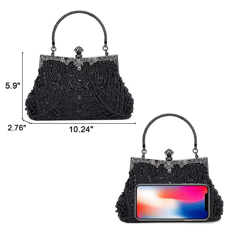 Vintage Luxury Evening Purse by Snagg It Purses