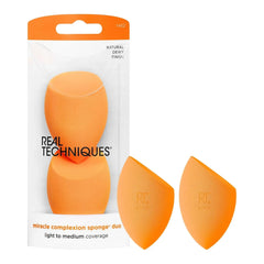 Miracle Complexion Sponge Set – Professional 4 Pack for a Luminous, Streak Free Base