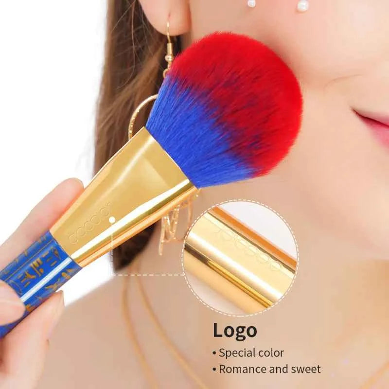 19 Piece Professional Makeup Brush Set – Egyptian Inspired Beauty Kit