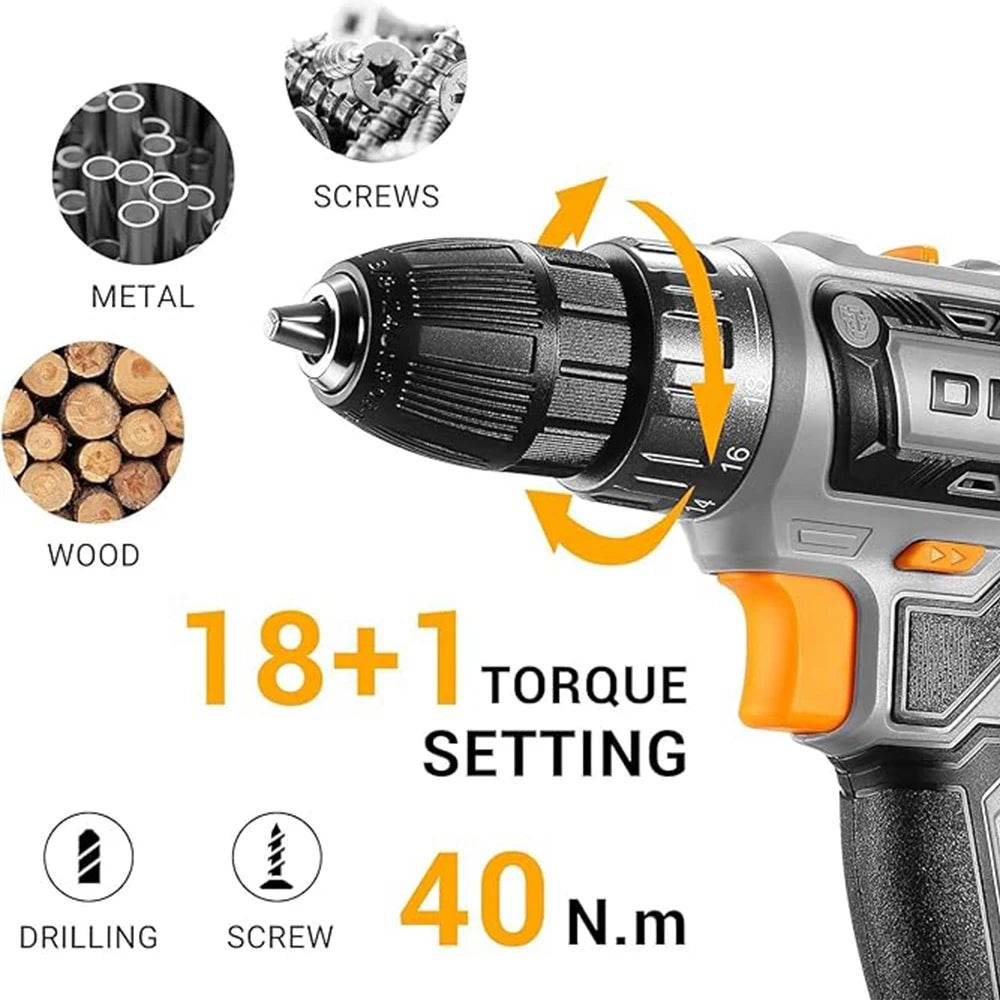 20V Cordless Drill Set - SnaggIt
