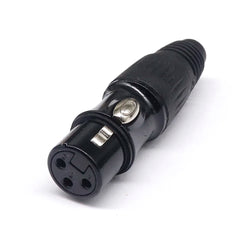 20 Pack XLR 3 Pin Microphone Connectors by Snagg A Cable Plug